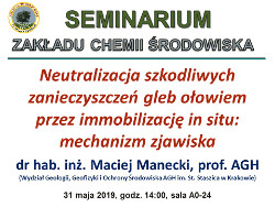 Seminarium Maciej Manecki
