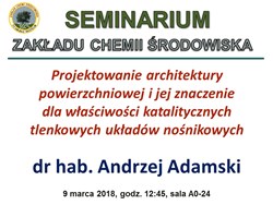 Seminarium Andrzej Adamski