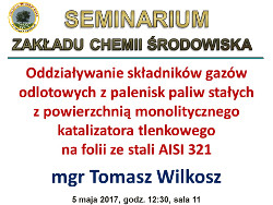 Seminarium Tomasz Wilkosz
