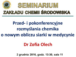 Seminarium Zofia Olech